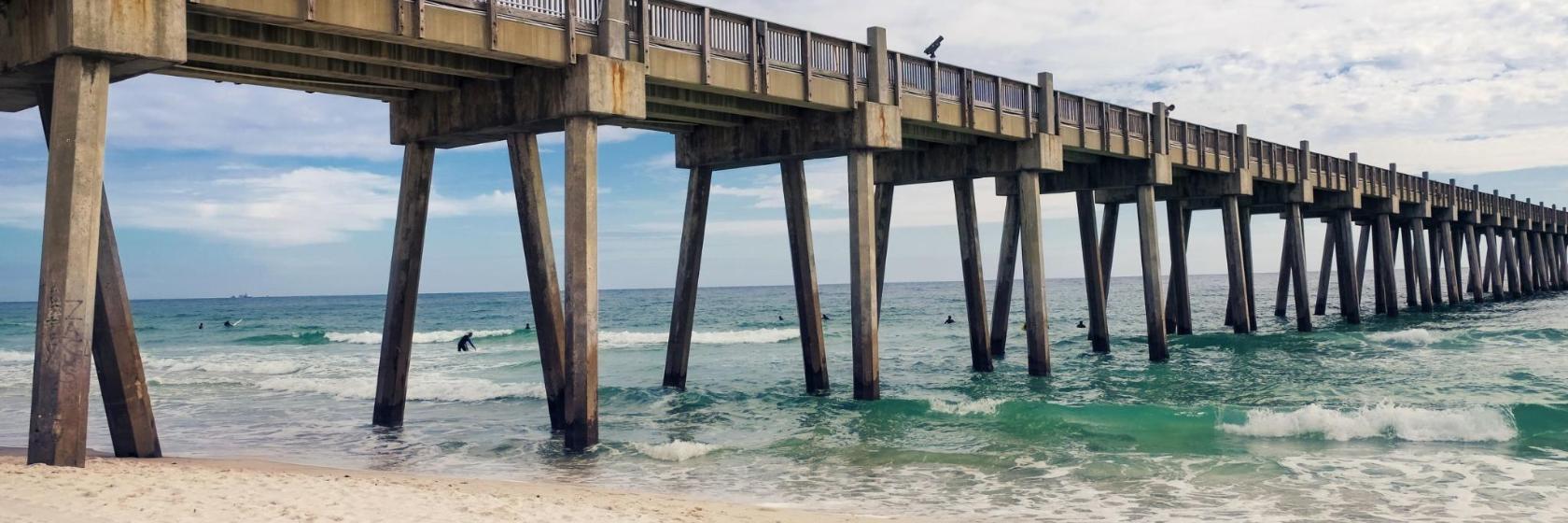 Muelle del Golfo de Pensacola Beach